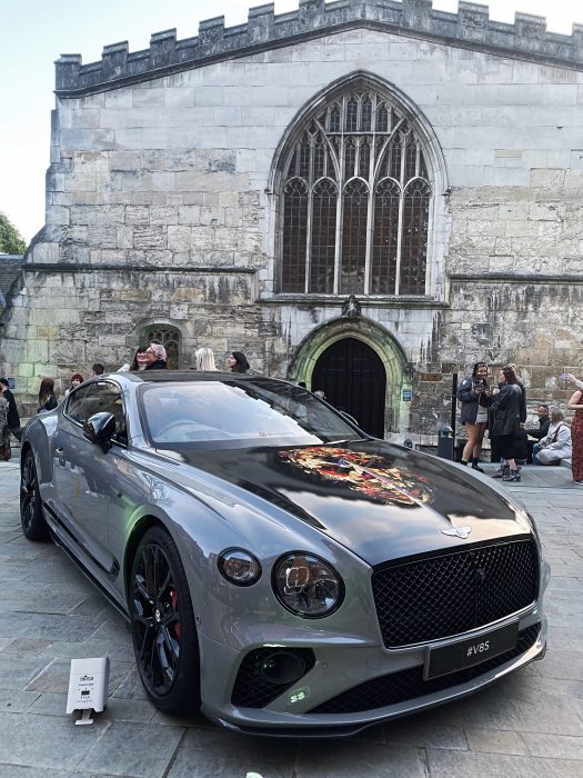 York Fashion Week's Gary James McQueen's bentley