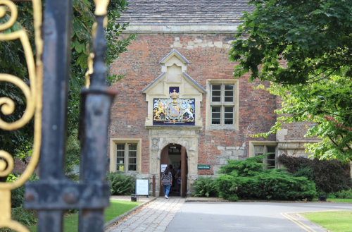 King's Manor Outside View with Gate