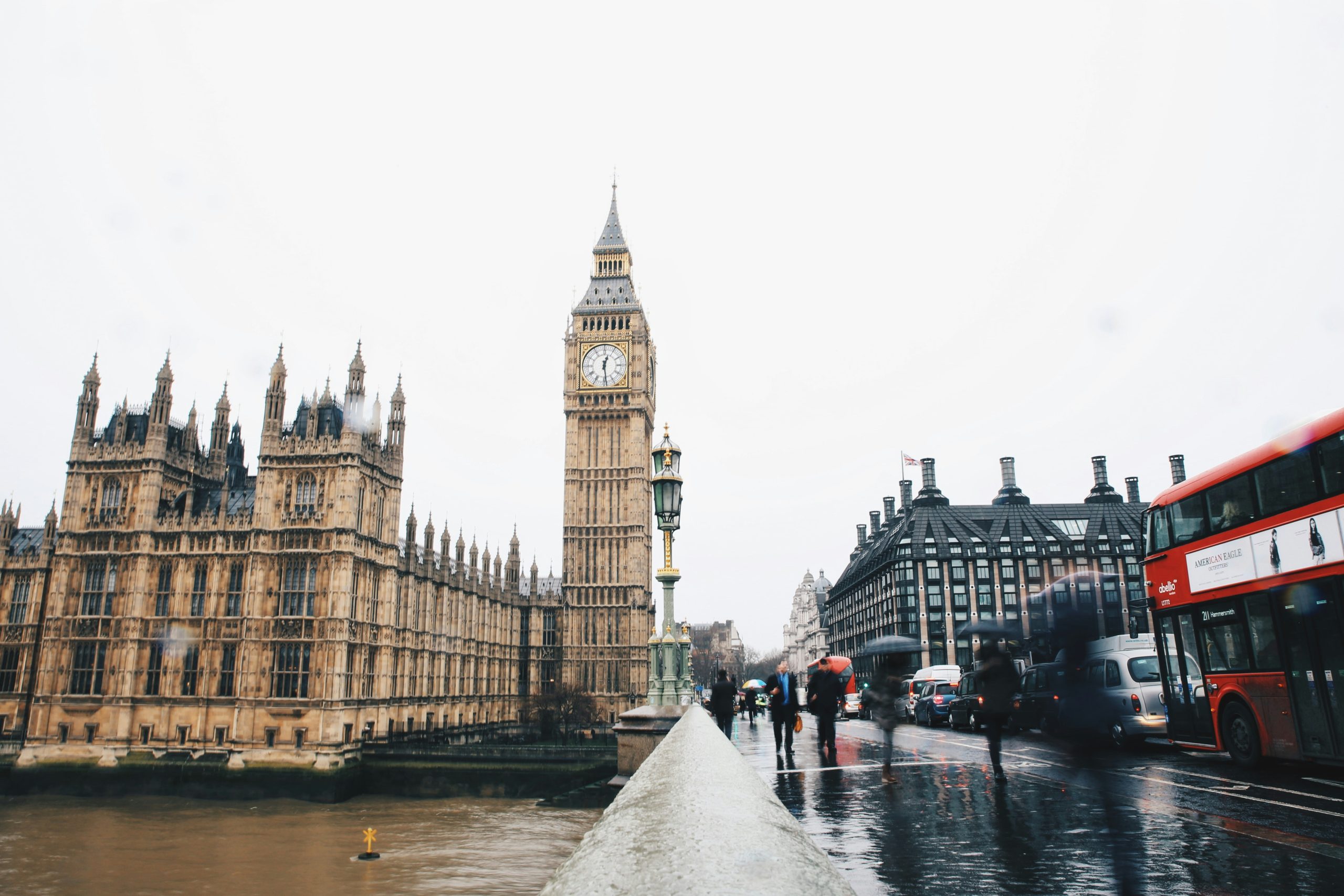 Houses of Parliament from bridge