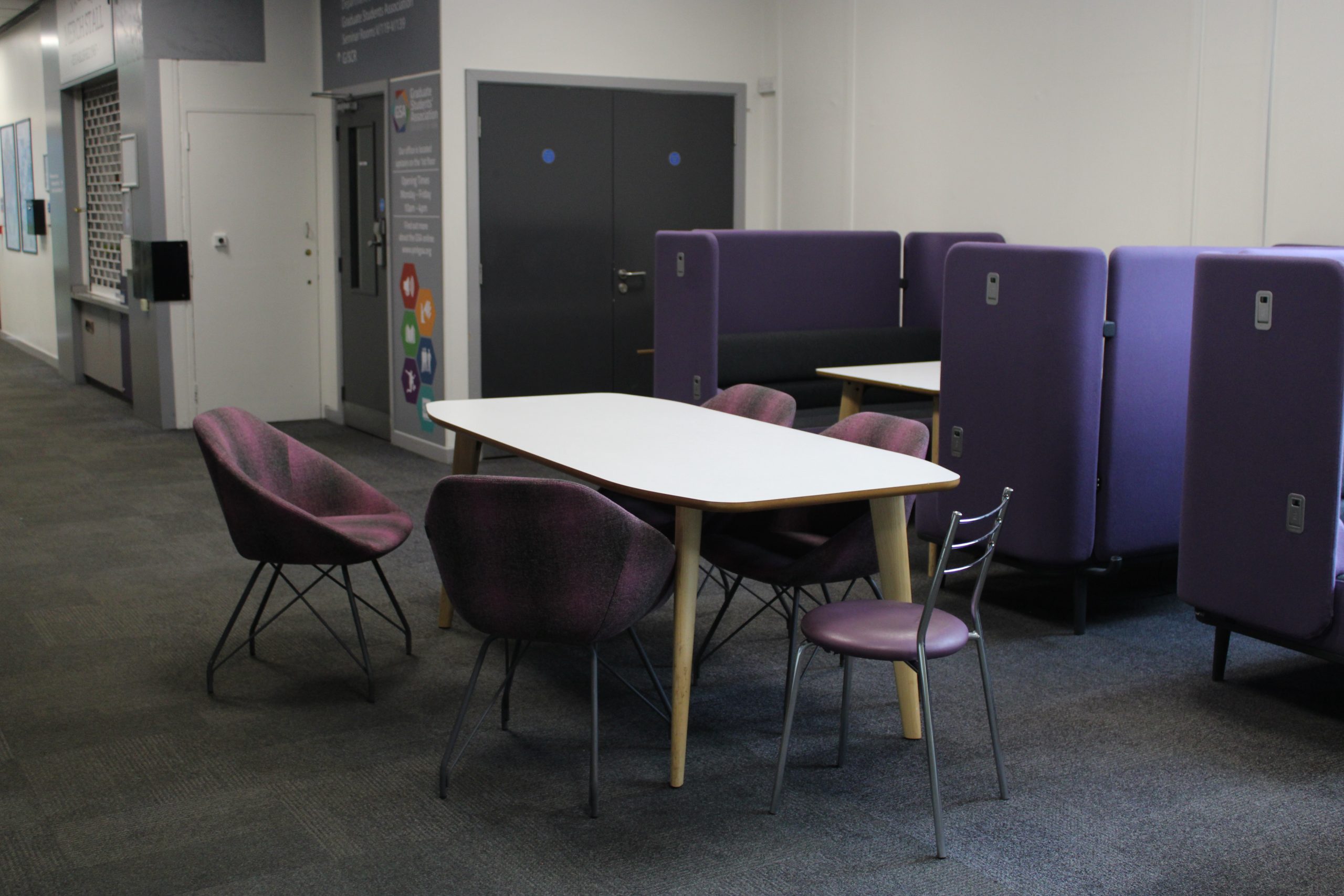 Vanbrugh Dining Empty Seats