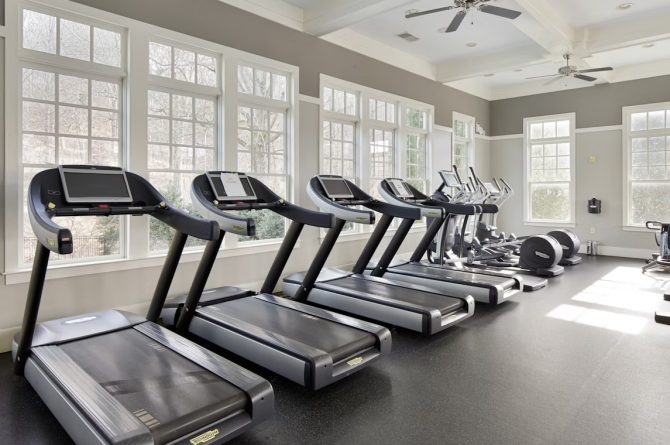 Gym treadmills
